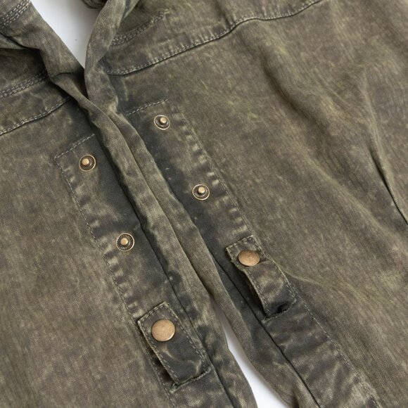 Free People We The Free Can't Compare Slouch Pants Green - Picture 10 of 14